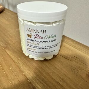 Aminnah Natural Piña Colada Whipped Foaming Soap
